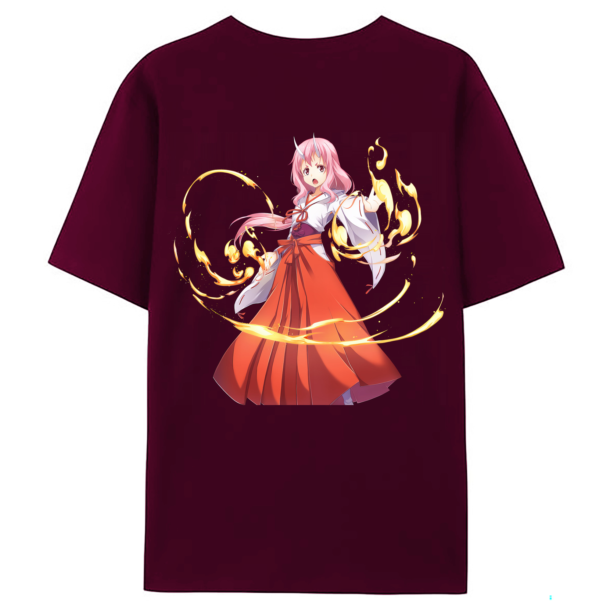 （画像用） 転スラ Regarding Reincarnated to Slime レディース半袖Tシャツ(バックプリント)